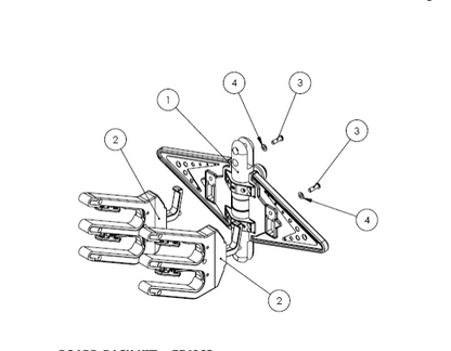 Board Rack Finger 55438616