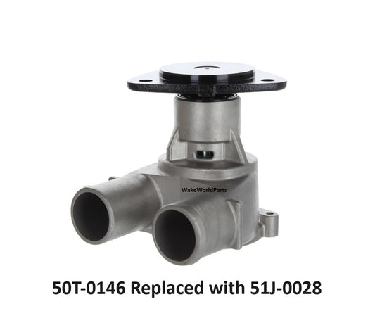 50T-0146 Water Pump - Raw water Crank mount